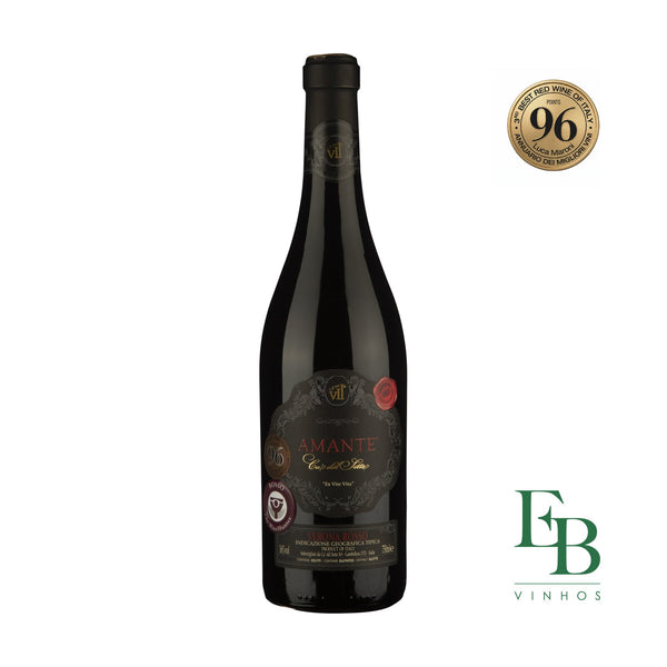 Amante Oro 2019 Vinho Tinto Italiano Premium | Eurobras Vinhos