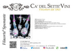 Filacorta Extra Dry 2022 - Espumante - Espumante italiano Ca' del Sette da região de Veneto, garrafa 750ml