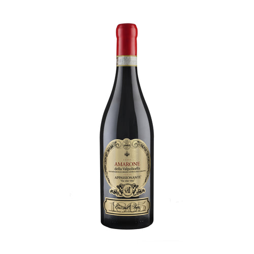 Garrafa de Appassionante Amarone 2018 - Vinho Tinto - Vinho Tinto italiano Ca' del Sette importado da região de Veneto