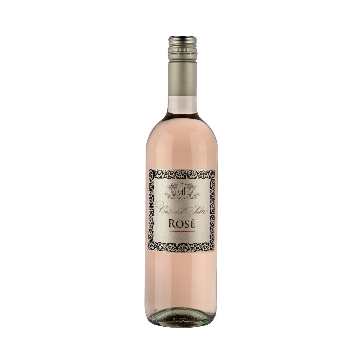 Garrafa de Rosato 2023 - Vinho Rosê - Vinho Rosé italiano Ca' del Sette importado da região de Veneto