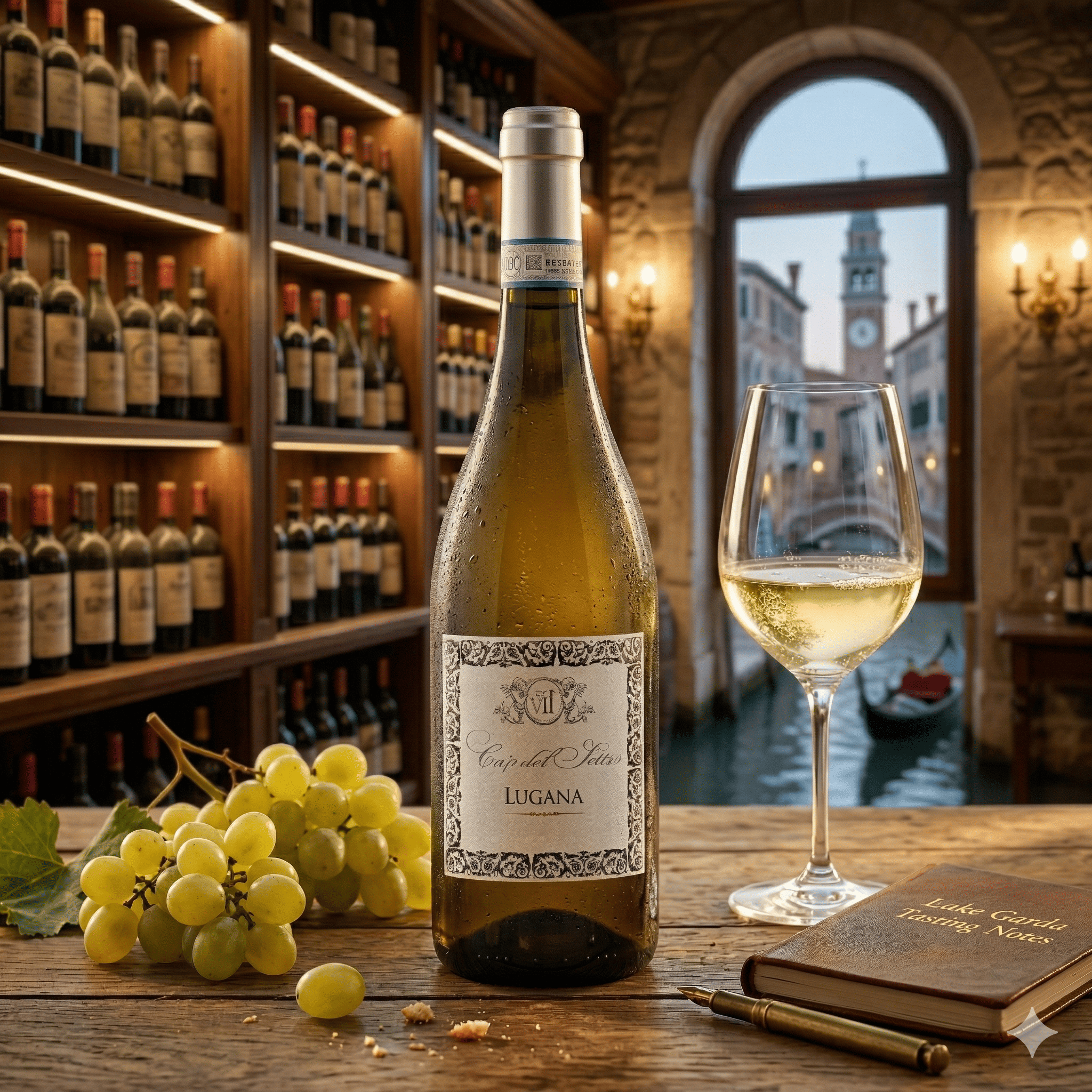 Ficha técnica do Lugana 2025 - Vinho Branco - vinho branco italiano com informações de safra e uvas