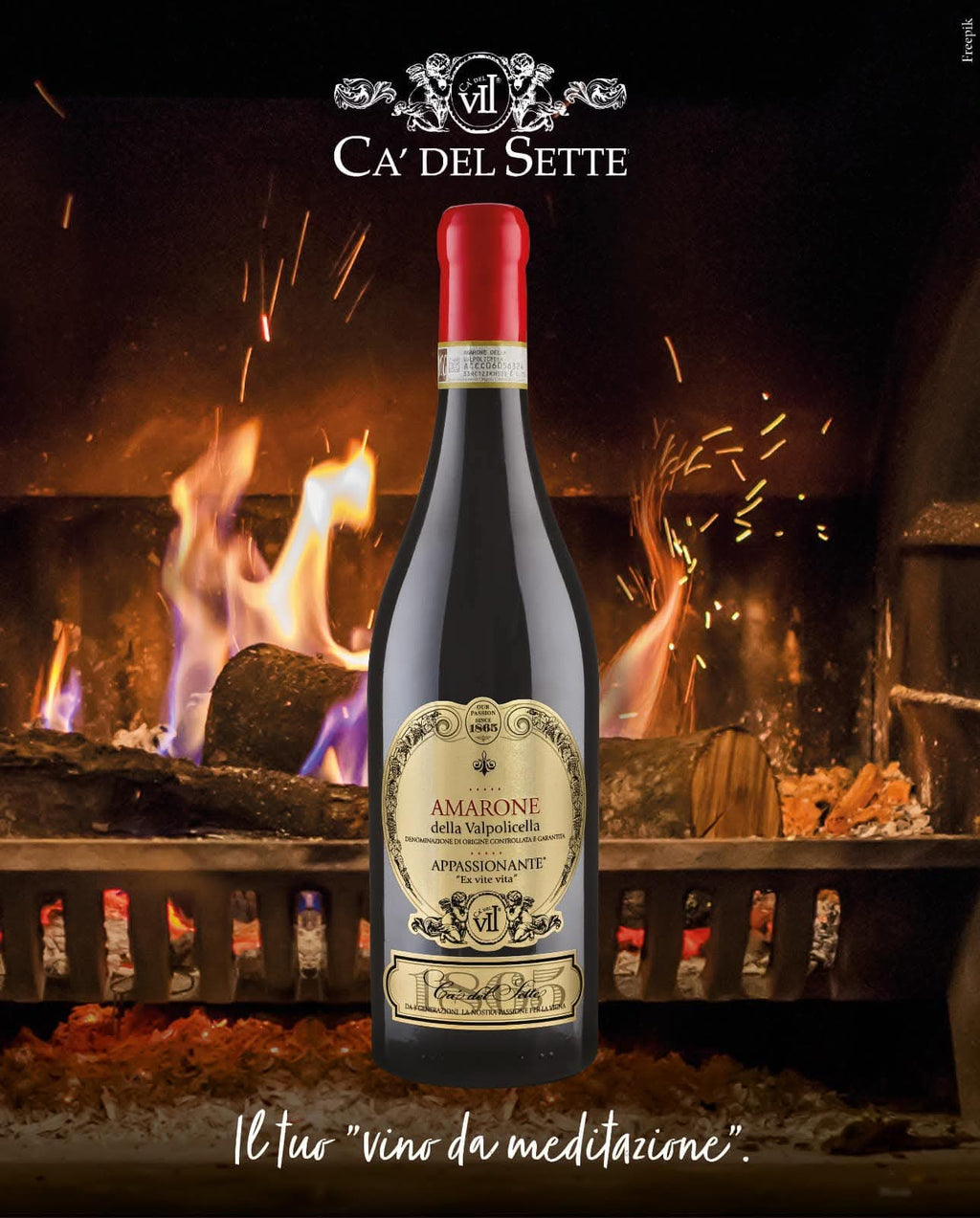 Ficha técnica do Appassionante Amarone 2018 - Vinho Tinto - vinho tinto italiano com informações de safra e uvas