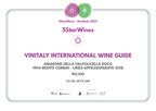 Appassionante Amarone 2018 - Vinho Tinto - Detalhe do selo e contrarrótulo do vinho tinto italiano